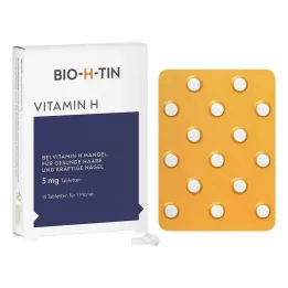 BIO-H-TIN Vitamiin H 5 mg 1 kuu tabletid, 15 tk