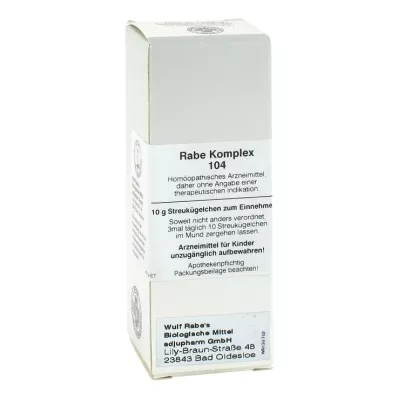 RABE KOMPLEX 104 gloobulit, 10 g