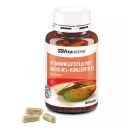 SOVITA ACTIVE Vitamiinikapslid rannakarbi kontsentraadiga, 180 tk