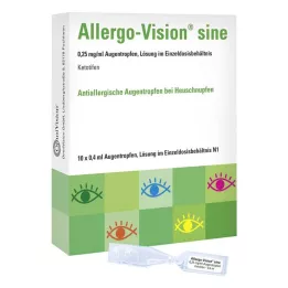 ALLERGO-VISION siinus 0,25 mg/ml AT üheannuselises mahutis, 10X0,4 ml