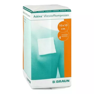 ASKINA Lausriie kompress 10x10 cm mittesteriilne 4-kihiline, 100 tk ASKINA Lausriie kompress 10x10 cm mittesteriilne 4-kihiline, 100 tk