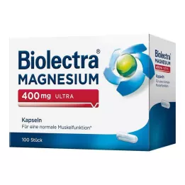 BIOLECTRA Magneesium 400 mg ultrakapslid, 100 tk