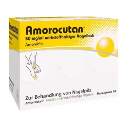 AMOROCUTAN 50 mg/ml meditsiiniline küünelakk, 6 ml