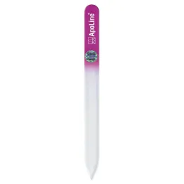 Apoline küüneviili klaas 14 cm roosa, 1 tk