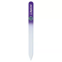 APOLINE Küüneviili klaas 9 cm lilla, 1 tk