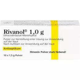 RIVANOL 1,0 g pulbrit, 10 tk