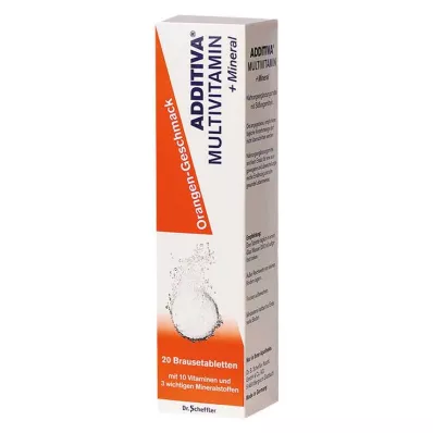 ADDITIVA Multivit.+Mineral Orange R kihisevad tabletid, 20 tk