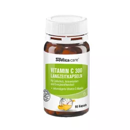 SOVITA CARE Vitamiin C 300 pikaajalist kapslit, 90 tk