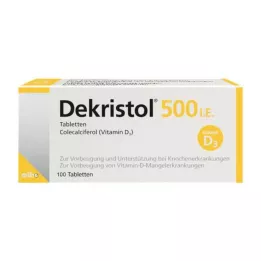 DEKRISTOL 500 RÜ tabletid, 100 tk