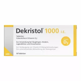 DEKRISTOL 1000 RÜ tabletid, 50 tk
