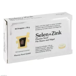SELEN+ZINK Pharma Nord Dragees, 90 tk