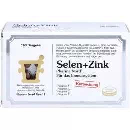 SELEN+ZINK Pharma Nord Dragees, 180 tk