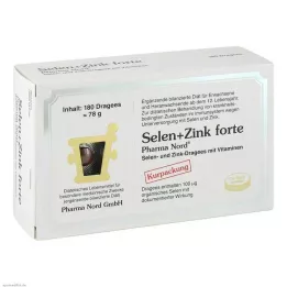 SELEN+ZINK Pharma Nord Dragees, 180 tk