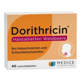 DORITHRICIN Kurgupastillid Metsmarja, 40 tk