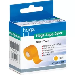 Höga lindivärv 3.75 cm x 10 m Kollane, 1 tk