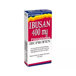 IBUSAN 400 mg kilega kaetud tabletid, 10 tk
