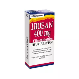IBUSAN 400 mg õhukese polümeerikattega tabletid, 20 tk