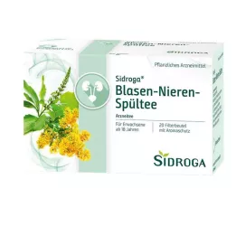 SIDROGA Põie-neeru loputusvedeliku teefiltri kotid, 20x2,0 g