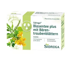 SIDROGA Põietee pluss karulaugulehtedega, 20X2,0 g