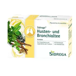 SIDROGA Köha ja bronhide tee filtrikotid, 20X2,0 g