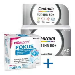 CENTRUM Talle 50+ Caplets, 60 tk