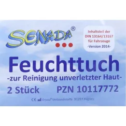Senada niisked salvrätikud, 2 tk