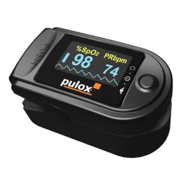 PULOX PO-200 Pulsoximeters Black, 1 tk