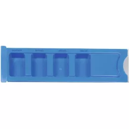 MEDIKAMENTENDISPENSER 1 päev sinine, 1 tk
