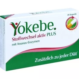 YOKEBE pluss metabolism aktiivselt kapslid, 28 tk