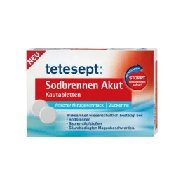 TETESEPT Ägeda kõrvetiste närimistabletid, 20 tk