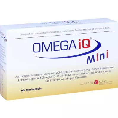 OMEGA IQ Minikapslid, 60 tk OMEGA IQ Minikapslid, 60 tk