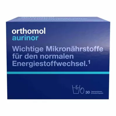 ORTHOMOL aurinori graanulite/kapslite kombineeritud pakk, 30 tk