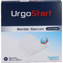 URGOSTART Border Sacrum 20x20 cm vahtplastist haavaplaaster, 5 tk