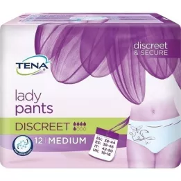 TENA LADY püksid diskreetne m, 12 tk
