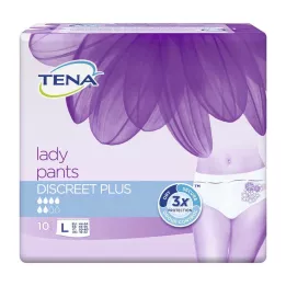Tena Lady püksid diskreetne pluss l suur, 10 tk