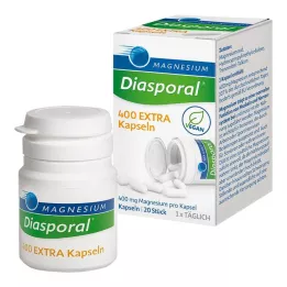 MAGNESIUM DIASPORAL 400 lisakapslit, 20 tk