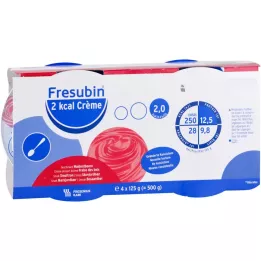 FRESUBIN 2 kcal Cream Metsmaasikas tassis, 4X125 g