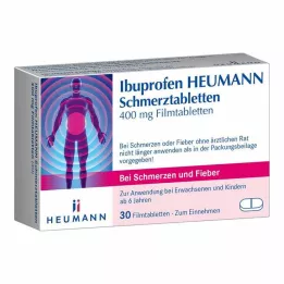 IBUPROFEN Heumann valutabletid 400 mg, 30 tk