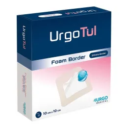 Urgotül Foam Border 10x10 cm side, 20 tk