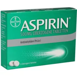 ASPIRIN 500 mg kaetud tabletid, 8 tk