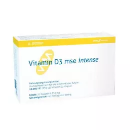 VITAMIN D3 MSE intensiivsed kapslid, 30 tk