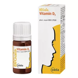 BIGAIA pluss D3-vitamiini tilgad, 10 ml