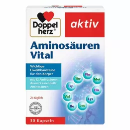DOPPELHERZ Aminohapete elutähtsad kapslid, 30 tk