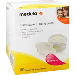 Medela ühekordsed imetamispadjad (60 tk)