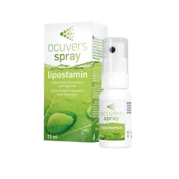 OCUVERS spray lipostamiin silmasprei Euphrasiaga, 15 ml