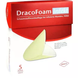 DRACOFOAM Infection Foam haavasideme kand, 5 tk