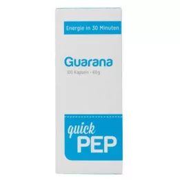 QUICKPEP Guarana kapslid, 100 tk