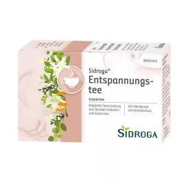 SIDROGA Wellness Relaxation tee filtrikotid, 20X1,75 g