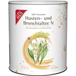 H&amp;S Köha ja bronhide tee N lahtine, 100 g