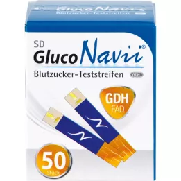 SD glükonavii GDH Blutzuckeri testribad, 1x50 tk